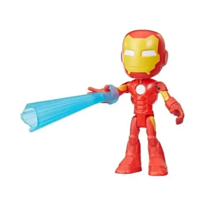 Disney Junior Marvel: Spidey and his Amazing Friends - Iron Man Mini Action Figure (F3998)