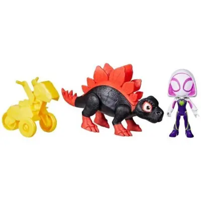 Disney Marvel: Spidey And His Amazing Friends Dino-Webs - Dino Spin & Ghost-Spider (G0125)