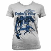 Fantastic Four Girly T-Shirt, Girly T-Shirt
