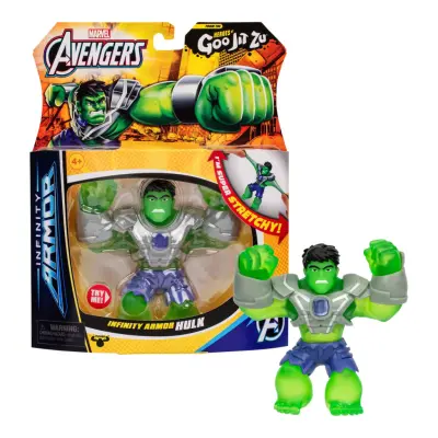 Goo Jit Zu Marvel Infinity Armor Hulk - Goo Jit Zu -  Leksaksaffären