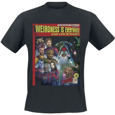 Guardians Of The Galaxy - Marvel T-shirt - Comic Cover - S XXL - för Herr - svart