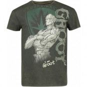 Guardians Of The Galaxy - Marvel T-shirt - Groot - S L - för Herr - mörkgrön