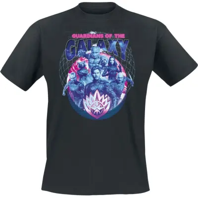 Guardians Of The Galaxy - Marvel T-shirt - Vol. 3 - Guardians - S L - för Herr - svart