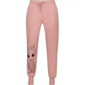 Guardians Of The Galaxy - Marvel Träningsbyxor - I Am Groot - S 3XL - för Dam - mörkrosa