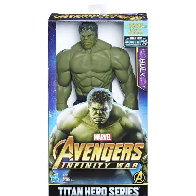 Hasbro Marvel Avengers Hulk Infinity War Titan Hero Series Power