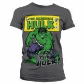 I Am The Hulk Girly T-Shirt, T-Shirt