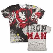 Iron Man Allover T-Shirt, T-Shirt