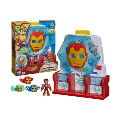 Iron Man And His Awesome Friends: Vehicles And Playsets - Marvel Hall of Armor Playset