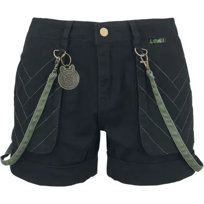 Loki - Marvel Shorts - 27 - för Dam - svart