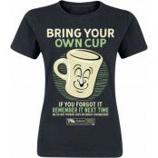 Loki - Marvel T-shirt - Bring Your Own Cup - S - för Dam - svart