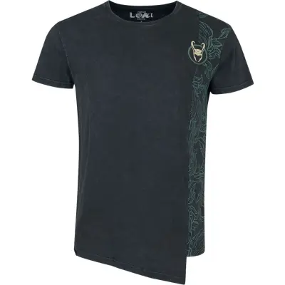 Loki - Marvel T-shirt - God Of Mischief - S XXL - för Herr - svart