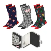 Marvel - 3 Pairs Socks Pack (Uk Size 5-10,5)