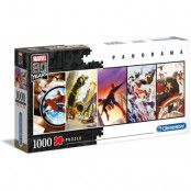 Marvel - 80th Anniversary Panorama Puzzle Characters