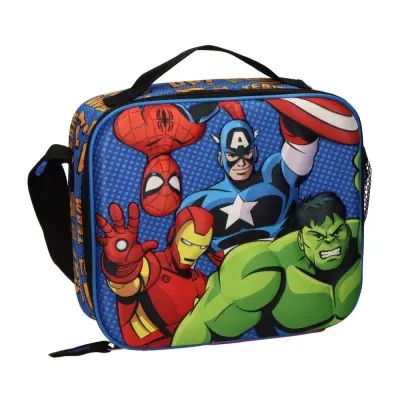 Marvel Avengers 3D lunch bag