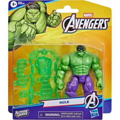 Marvel Avengers ActionVerse Figur 10cm Hulken - Marvel -  Leksaksaffären