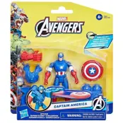 Marvel: Avengers Battle Gear - Captain America Action Figure (F9341)*