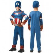 Marvel Avengers Captain America Childrens Costume Size 104