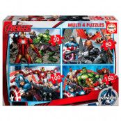 Marvel Avengers Multi puzzle 50-80-100-1500pcs