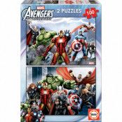 Marvel Avengers puzzle 2x100pcs