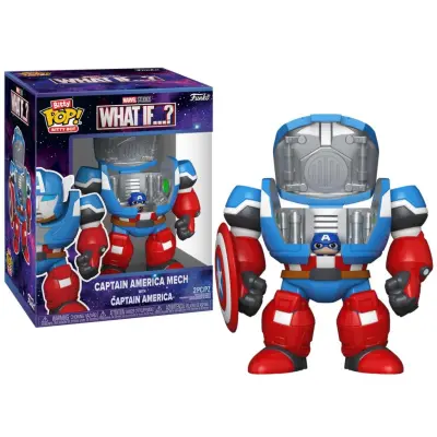Marvel - Bitty Bots - Captain America Mech With Cap