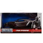 Marvel Black Panther Lykan Hypersport Metall 1:32 - Marvel -  Leksaksaffären