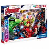 Pussel Marvel Brilliant 104pcs