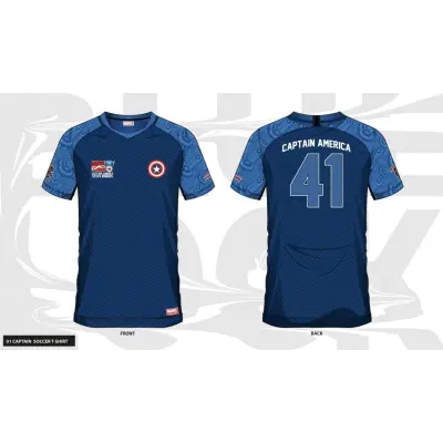 Marvel - Captain America 41 - Soccer Jersey Men (M)