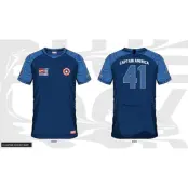 Marvel - Captain America 41 - Soccer Jersey Men (Xxl)
