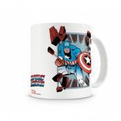 Marvel - Captain America Comic Strip Coffee Mug, Accessories
