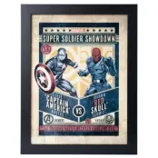 Marvel - Captain America Vs Red Skull - Collector Print '30X40Cm'
