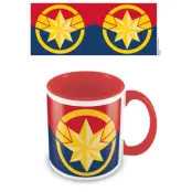 Marvel Coloured InnerCaptain Marvel Mug