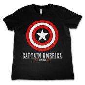 Marvel Comics - Captain America Logo Kids T-Shirt, T-Shirt