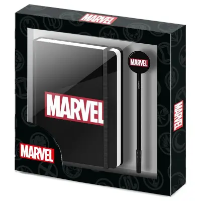 Marvel Comics diary + pen set