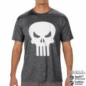 Marvel Comics - The Punisher Skull Performance Mens Tee, T-Shirt