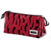 Marvel Cut triple pencil case