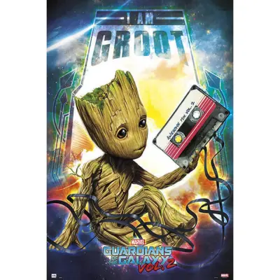 Marvel - Guardians Of The Galaxy Vol2 - Groot - Poster 61X91Cm