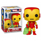 POP Marvel Holiday - Iron Man with bag #1282