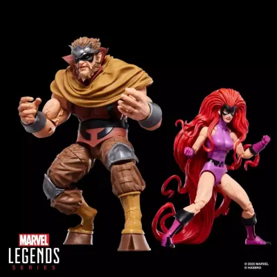 Marvel - Inhumans Marvel's Medusa & Gorgon - Fig. Legends Series 15Cm