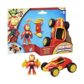 Marvel: Iron Man And His Awesome - Iron Man Iron Racer Vehicle