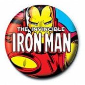 Marvel - Iron Man Zoom" - Button Badge 25Mm"