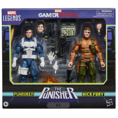 Marvel Legends Series Gamerverse The Punisher Punisher & Nick Fury pack 2 figures