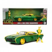 Marvel - Loki & 1963 Ford Thunderbird - 1:24