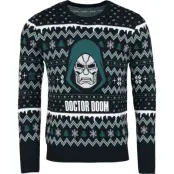 Marvel - Marvel Christmas jumper - Dr. Doom - S XXL - för Herr - flerfärgad