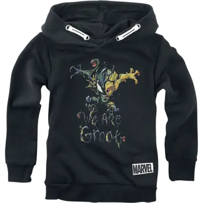 Marvel - Marvel Luvtröja - Barn - Venomized Groot - 140 - för barn - svart
