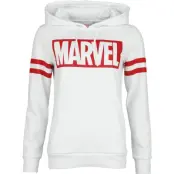 Marvel - Marvel Luvtröja - Logo - L XXL - för Dam - vit