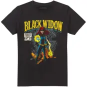 Marvel - Marvel T-shirt - Black Widow - serieomslag i retrostil - M 3XL - för Herr - svart
