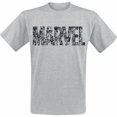 Marvel - Marvel T-shirt - Disney 100 - Logo - S XL - för Herr - grå
