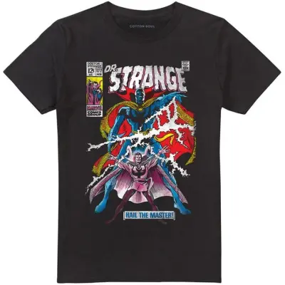 Marvel - Marvel T-shirt - Doctor Strange - serieomslag i retrostil - M 3XL - för Herr - svart