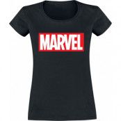 Marvel - Marvel T-shirt - Logo - L XL - för Dam - svart