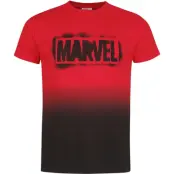 Marvel - Marvel T-shirt - Logo - S L - för Herr - flerfärgad